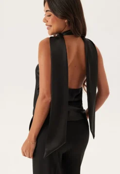 BUBBLEROOM Waterfall Scarf Blouse