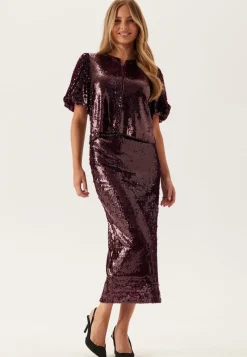 YAS royalina 2/4 SEQUIN TOP