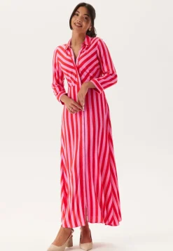 YAS savanna Long Shirt Dress